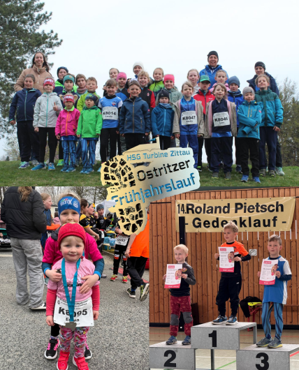 Alle sind Sieger beim Frühjahrslauf
