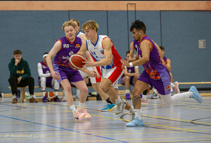 Das Team der Falcons im Spiel