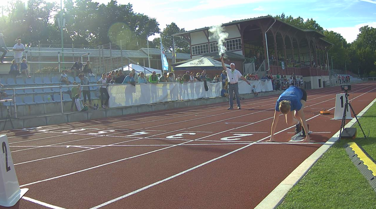 Start über 400m